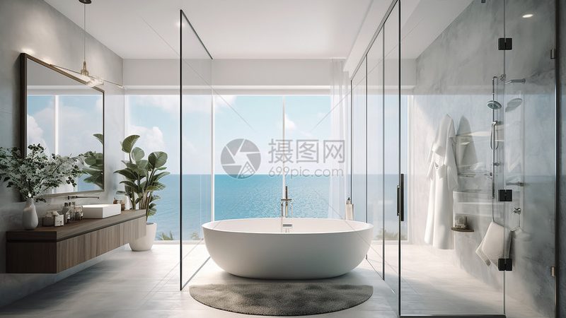 浴室置物架稳固安装，告别晃动烦恼**